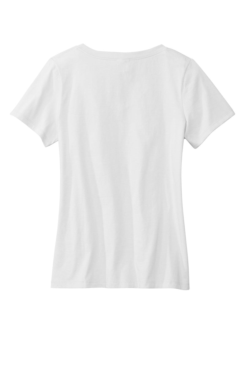 Volunteer Knitwear Women's Daily V-Neck Tee - White
