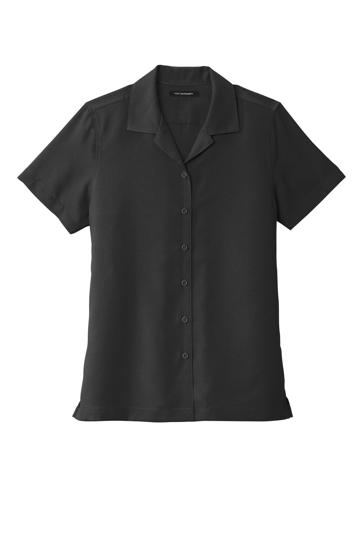 Port Authority Women's Short Sleeve Performance Staff Shirt - Black