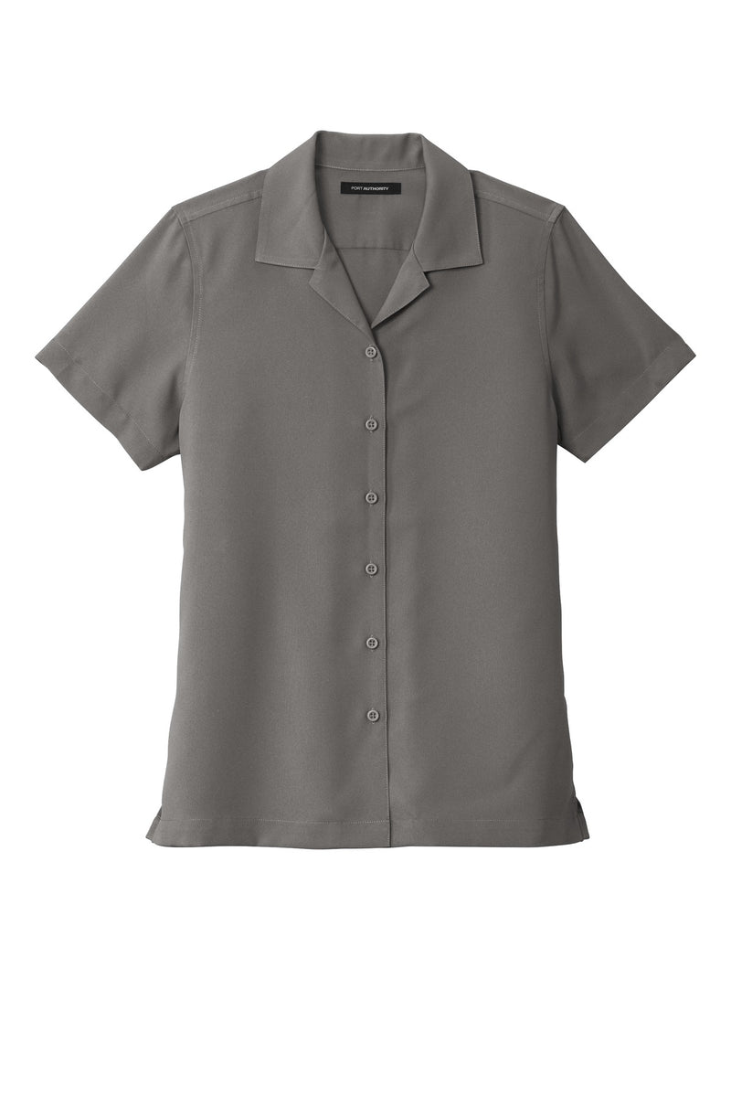 Port Authority Women's Short Sleeve Performance Staff Shirt - Graphite