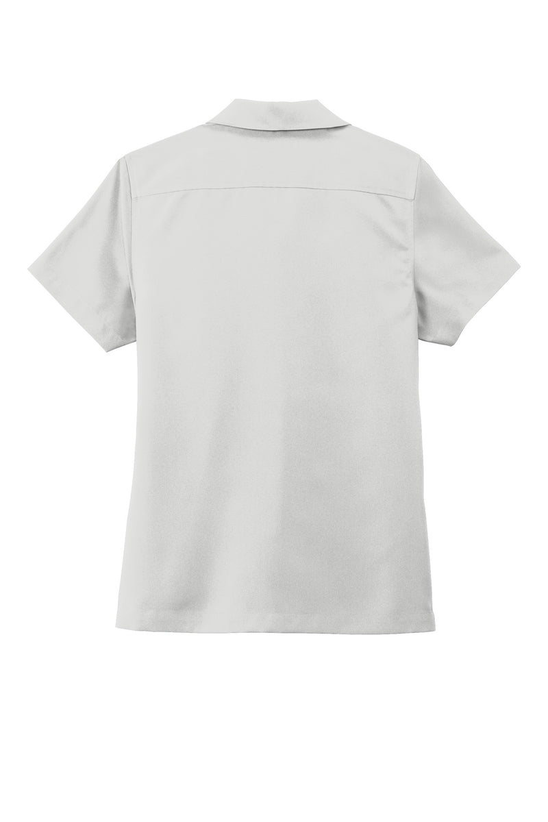Port Authority Women's Short Sleeve Performance Staff Shirt - Silver