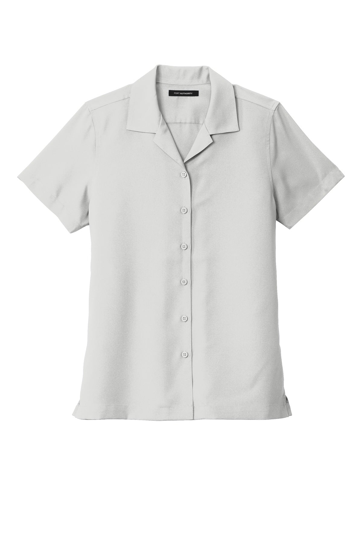 Port Authority Women's Short Sleeve Performance Staff Shirt - Silver