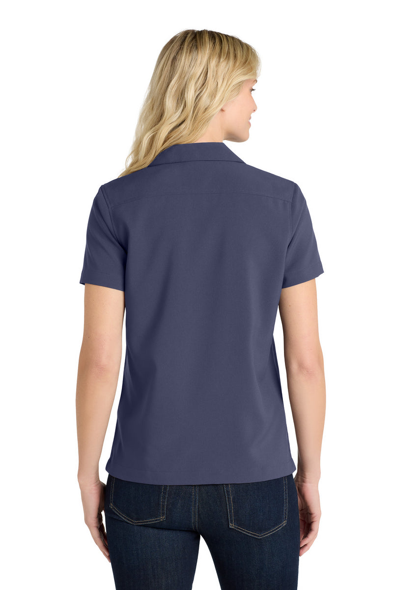 Port Authority Women's Short Sleeve Performance Staff Shirt - True Navy