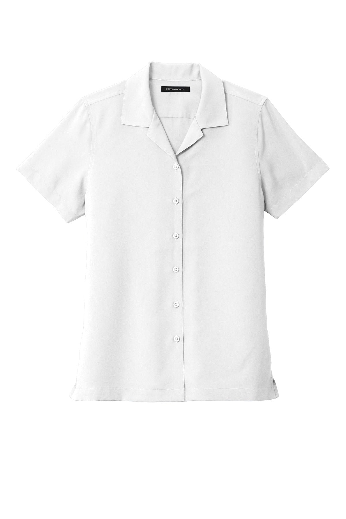 Port Authority Women's Short Sleeve Performance Staff Shirt - White