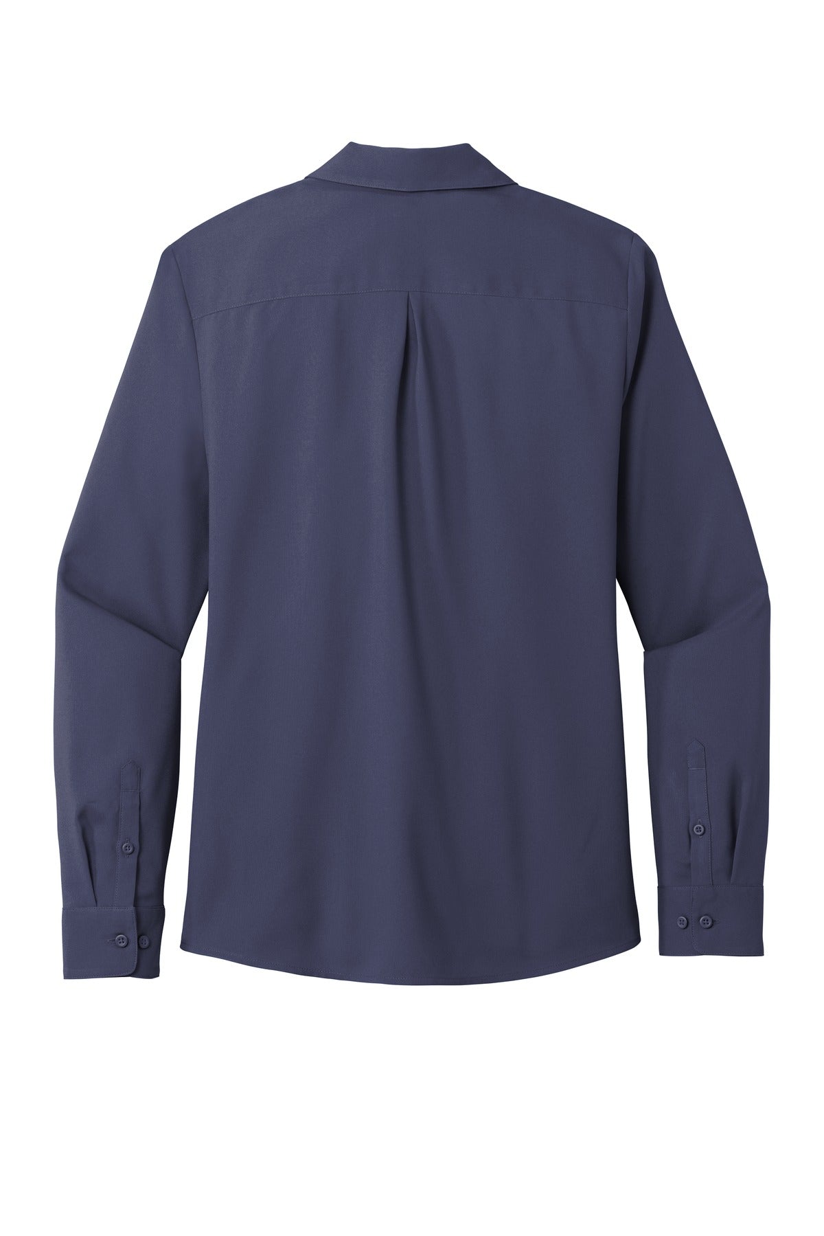 Port Authority Women's Long Sleeve Performance Staff Shirt - True Navy