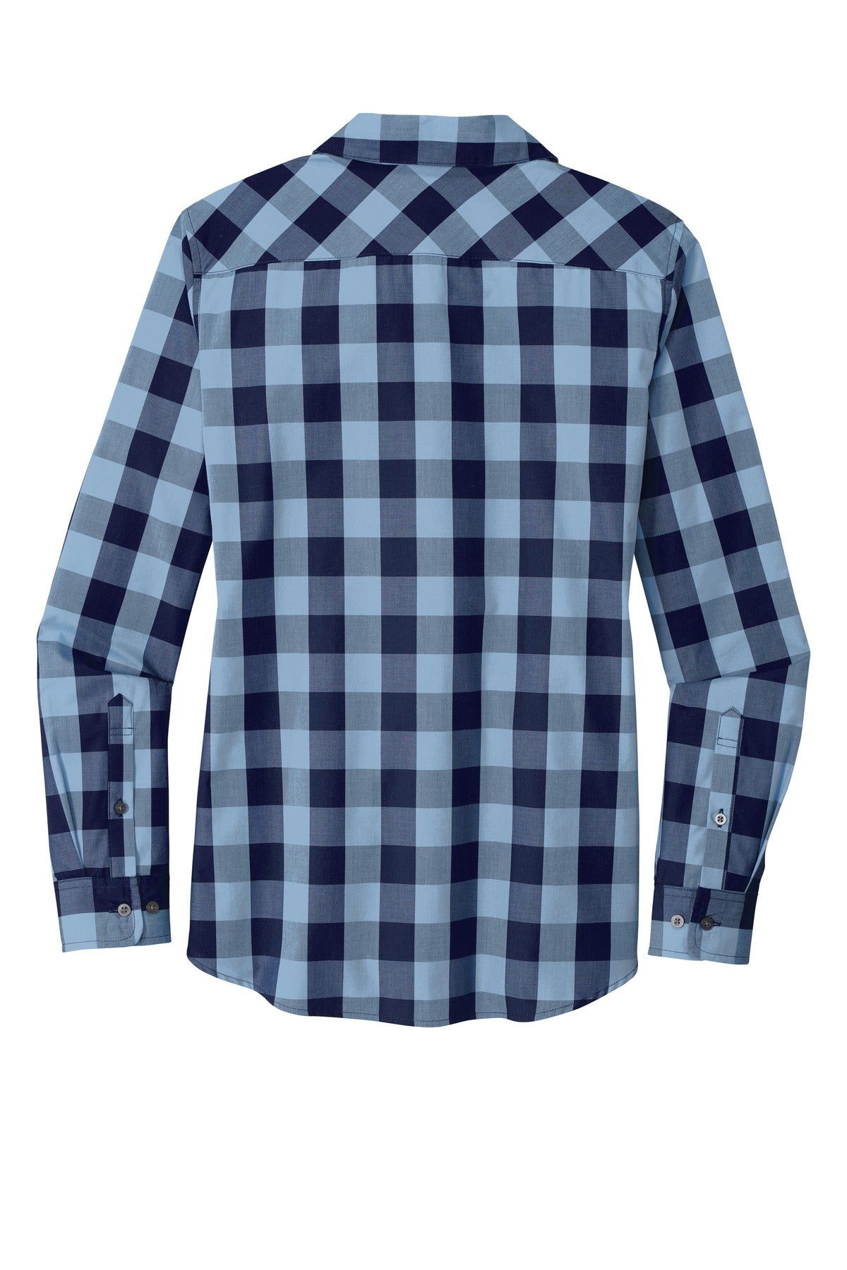 Port Authority Women's Everyday Plaid Shirt - True Navy