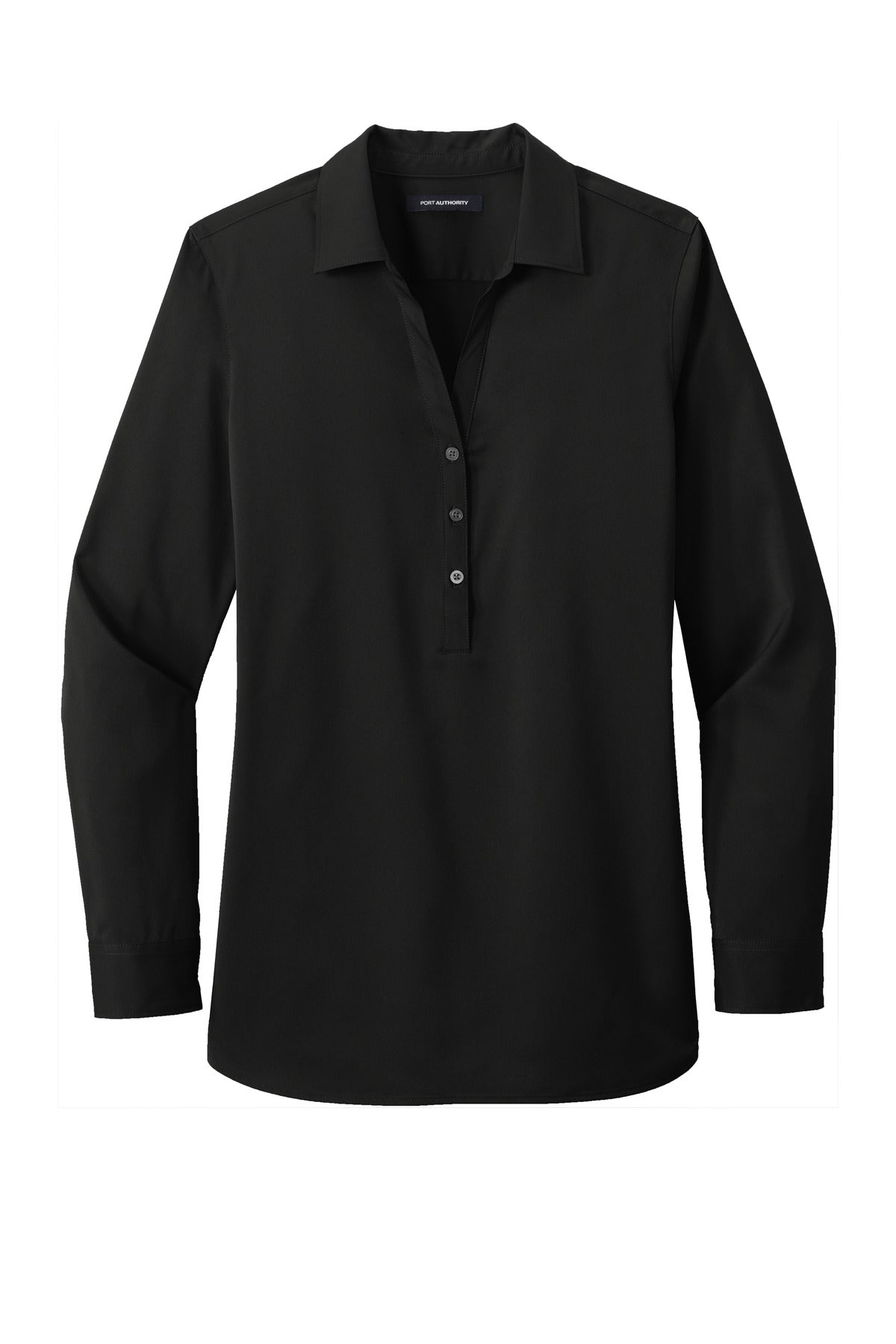 Port Authority  Ladies City Stretch Tunic - Black