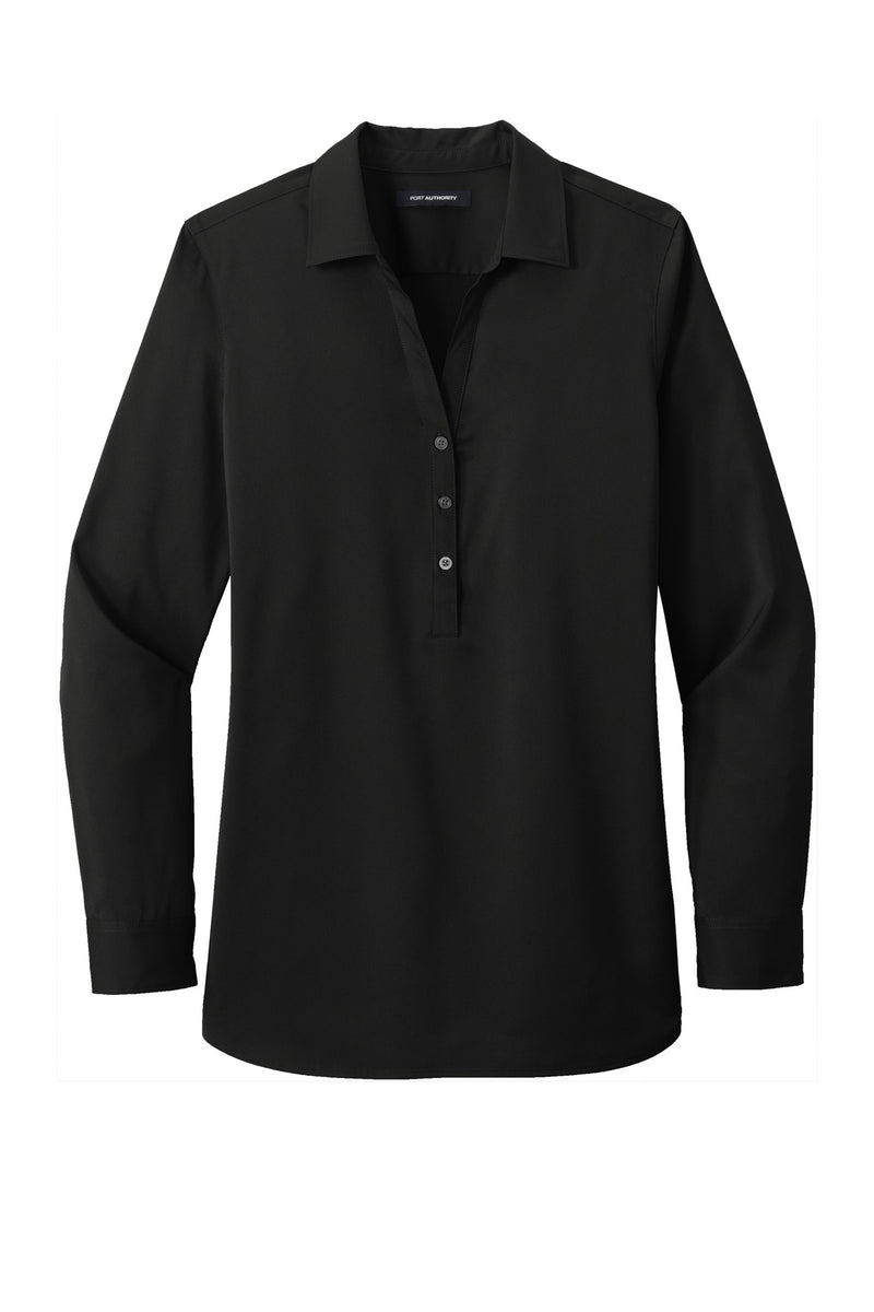 Port Authority  Ladies City Stretch Tunic - Black