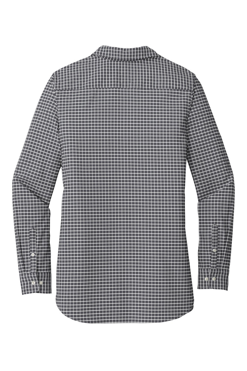 Port Authority  Ladies City Stretch Tunic - Graphite/ White