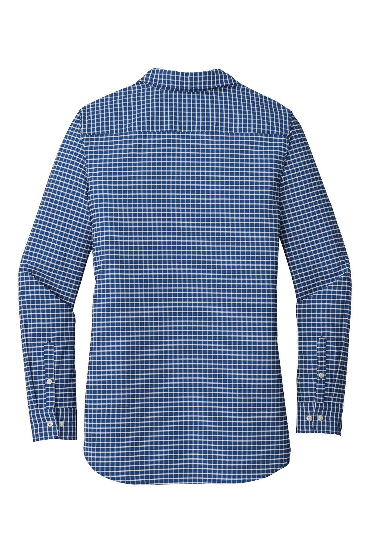 Port Authority  Ladies City Stretch Tunic - True Blue/ White
