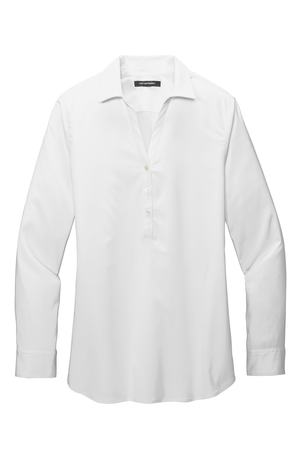 Port Authority  Ladies City Stretch Tunic - White