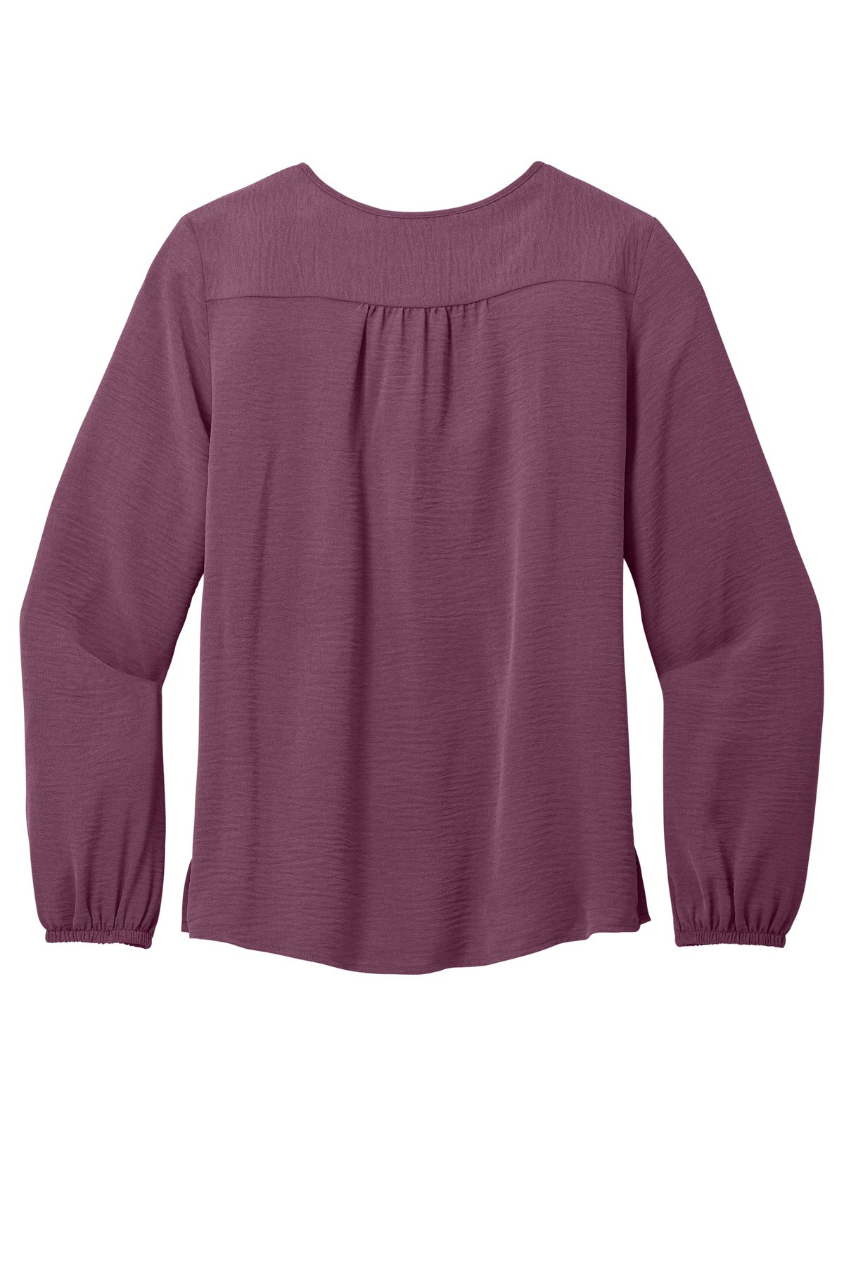Port Authority Women's Textured Crepe Blouse - Purple Mist