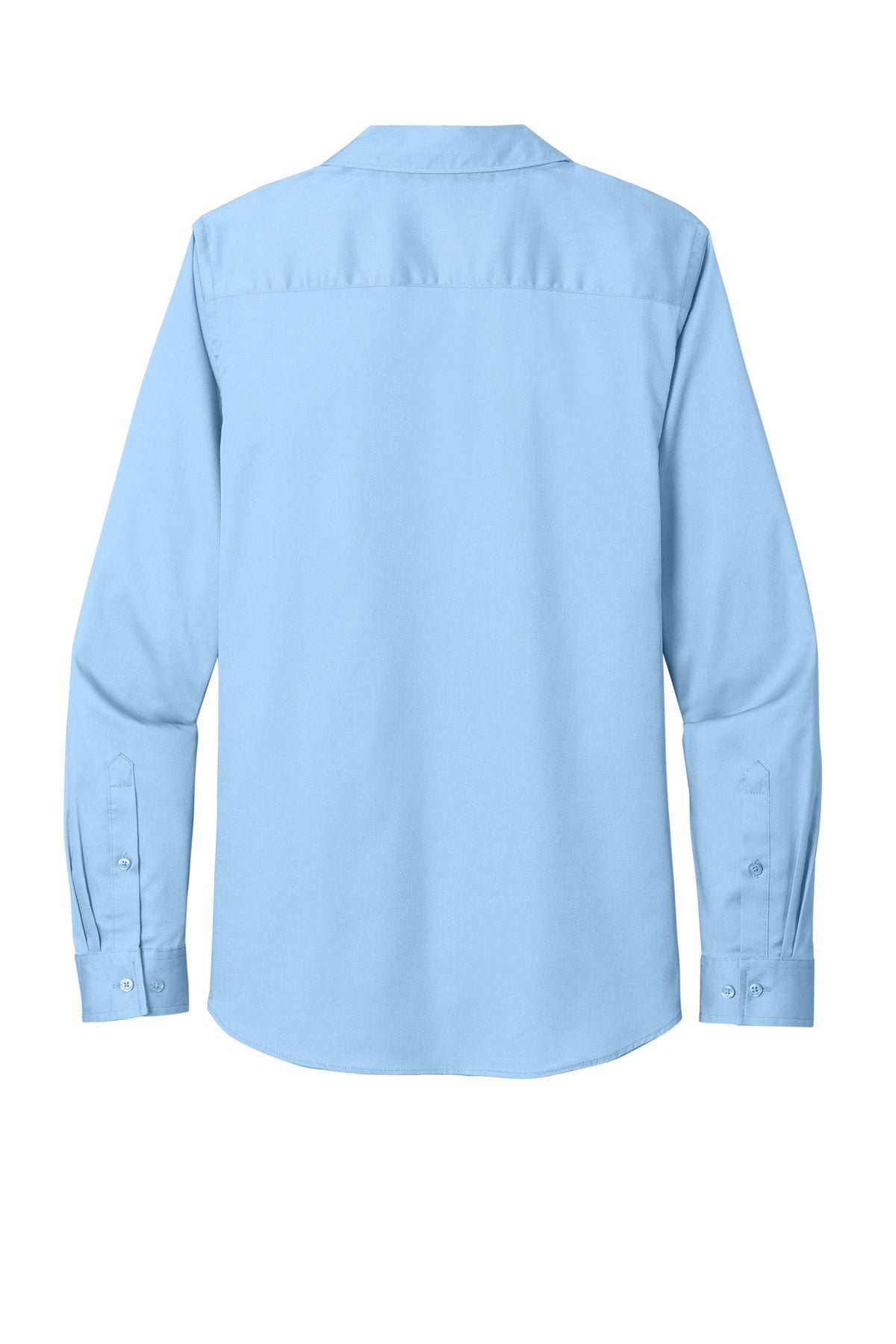 Port Authority Women's Long Sleeve SuperPro ReactTwill Shirt - Cloud Blue