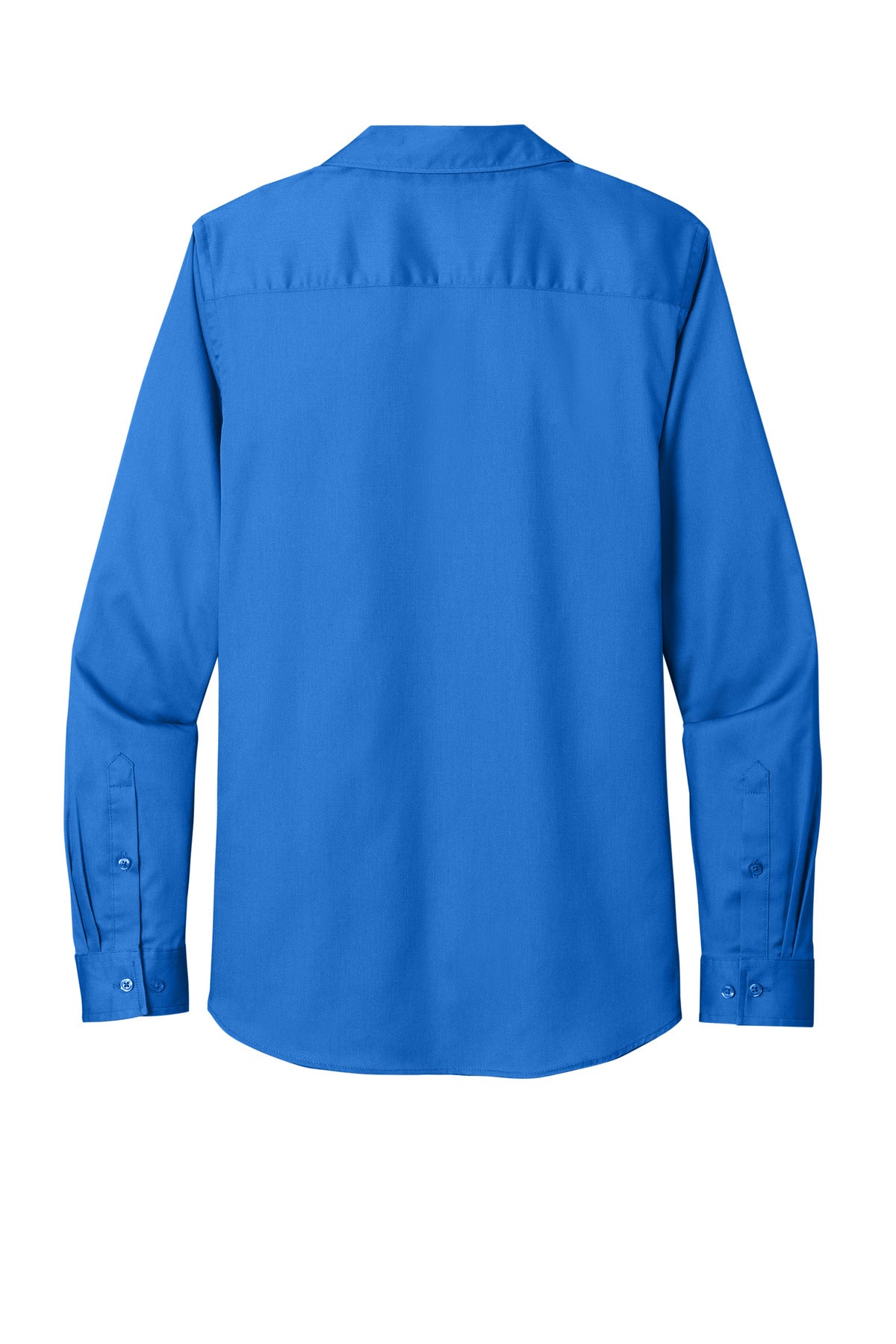 Port Authority Women's Long Sleeve SuperPro ReactTwill Shirt - Strong Blue