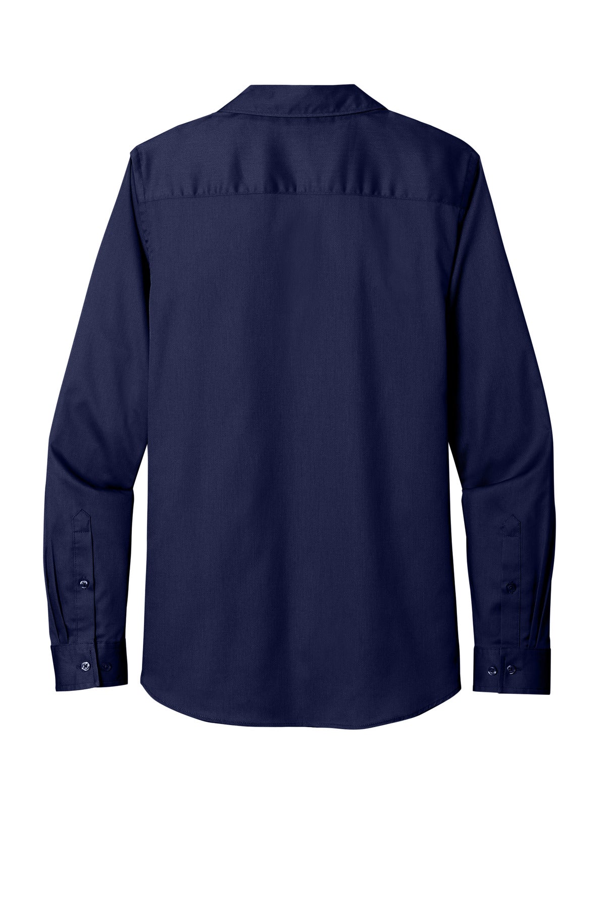 Port Authority Women's Long Sleeve SuperPro ReactTwill Shirt - True Navy