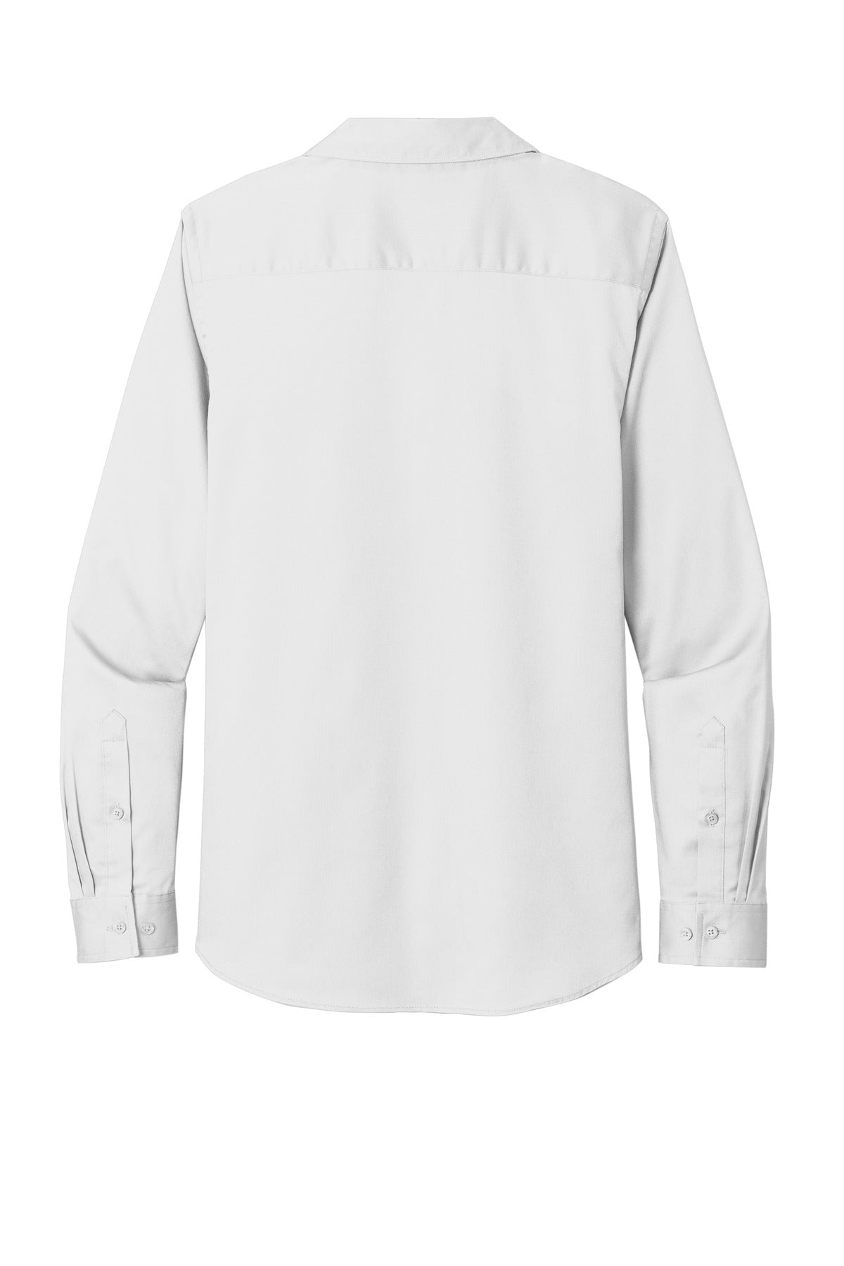 Port Authority Women's Long Sleeve SuperPro ReactTwill Shirt - White