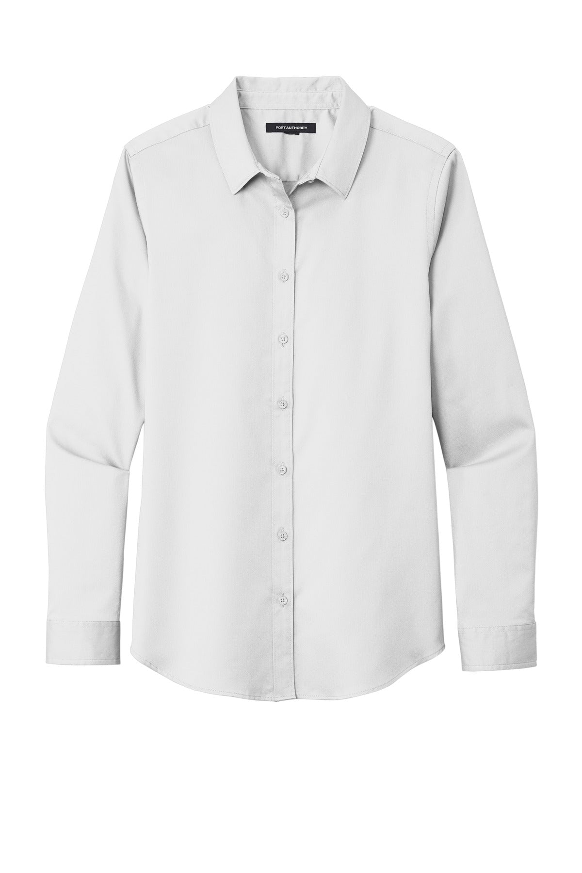 Port Authority Women's Long Sleeve SuperPro ReactTwill Shirt - White