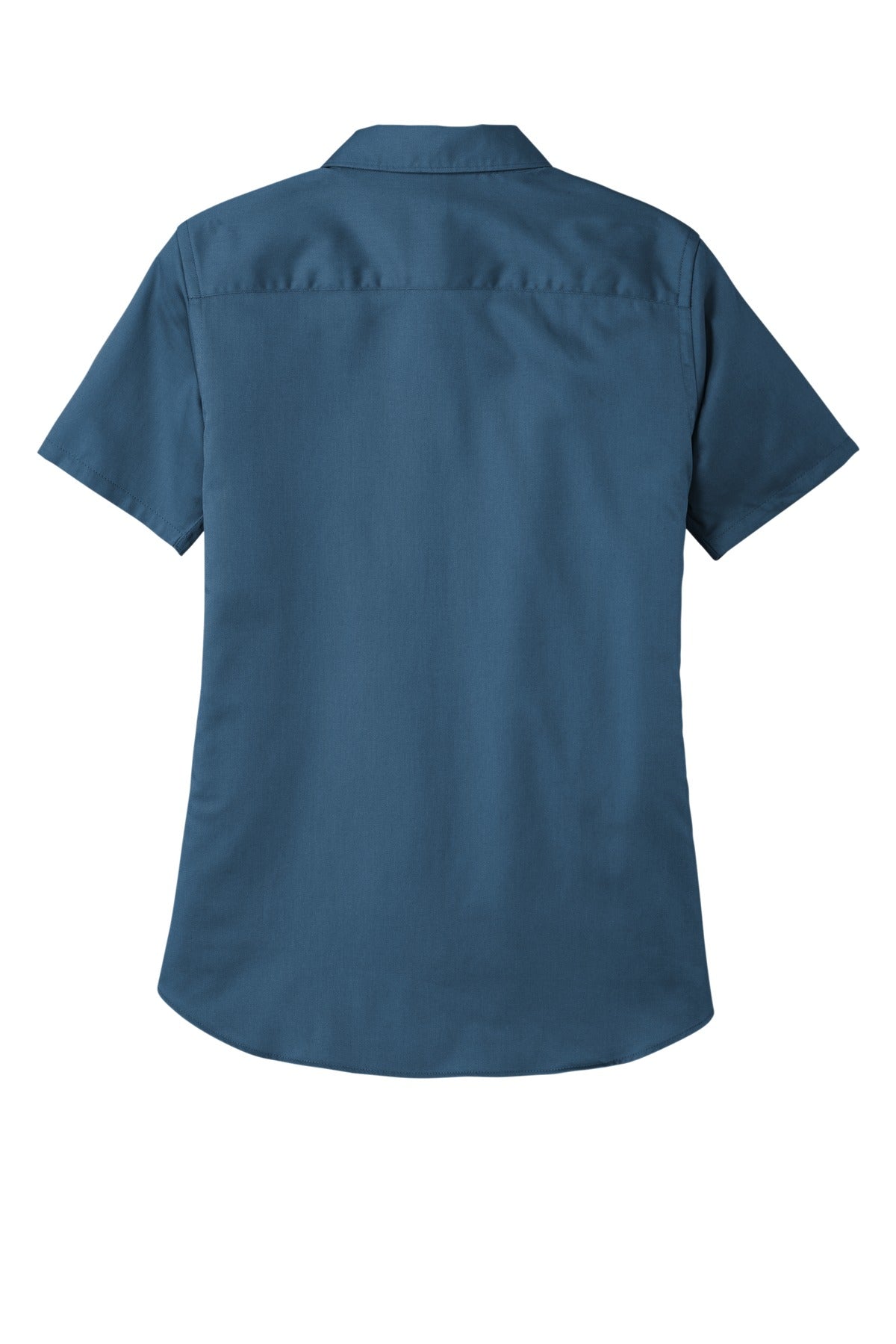 Port Authority Women's Short Sleeve SuperPro ReactTwill Shirt - Regatta Blue