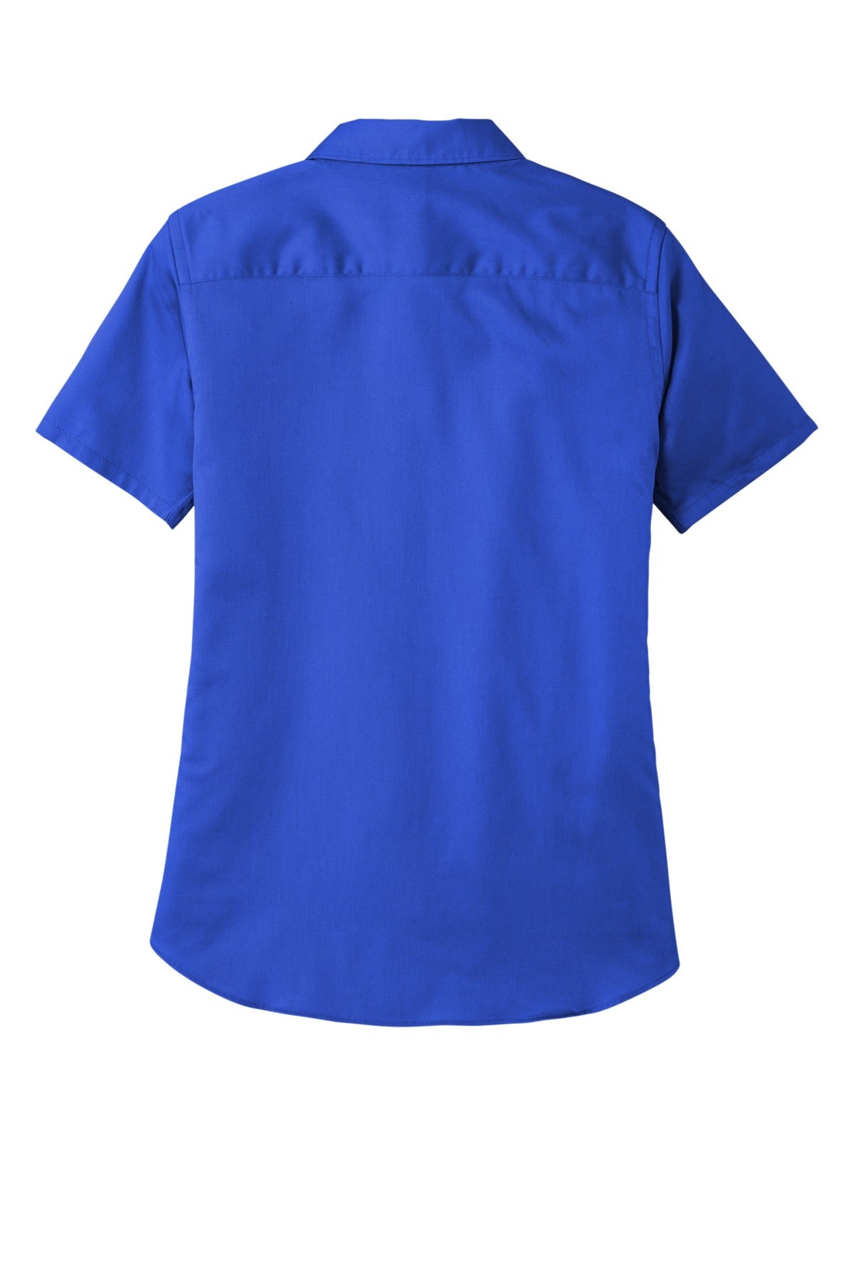 Port Authority Women's Short Sleeve SuperPro ReactTwill Shirt - True Royal