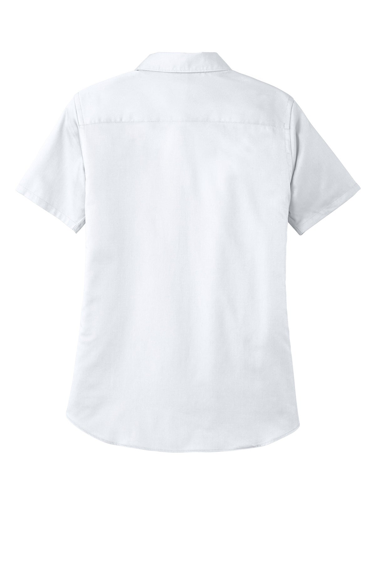 Port Authority Women's Short Sleeve SuperPro ReactTwill Shirt - White