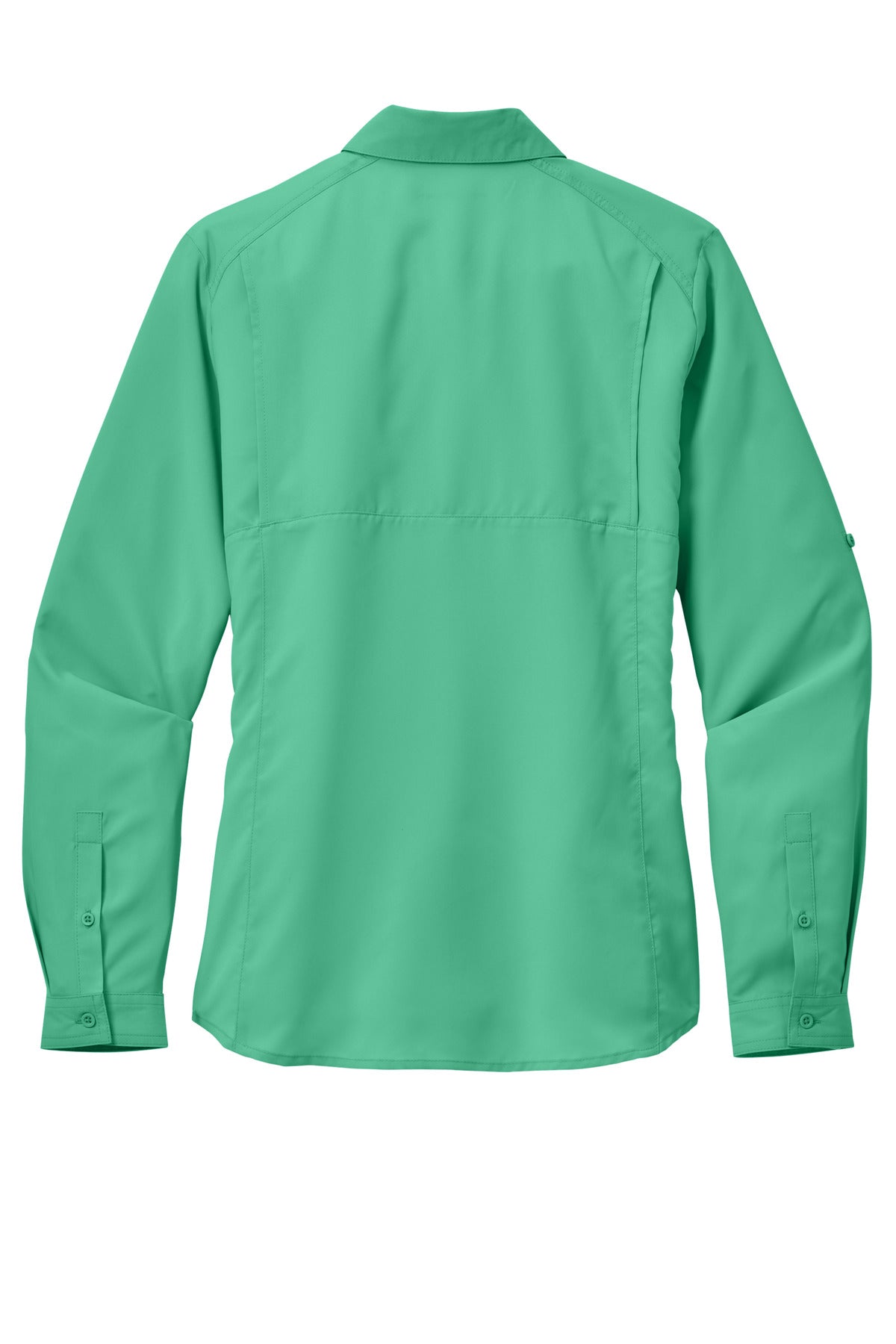 Port Authority Women's Long Sleeve UV Daybreak Shirt - Bright Seafoam