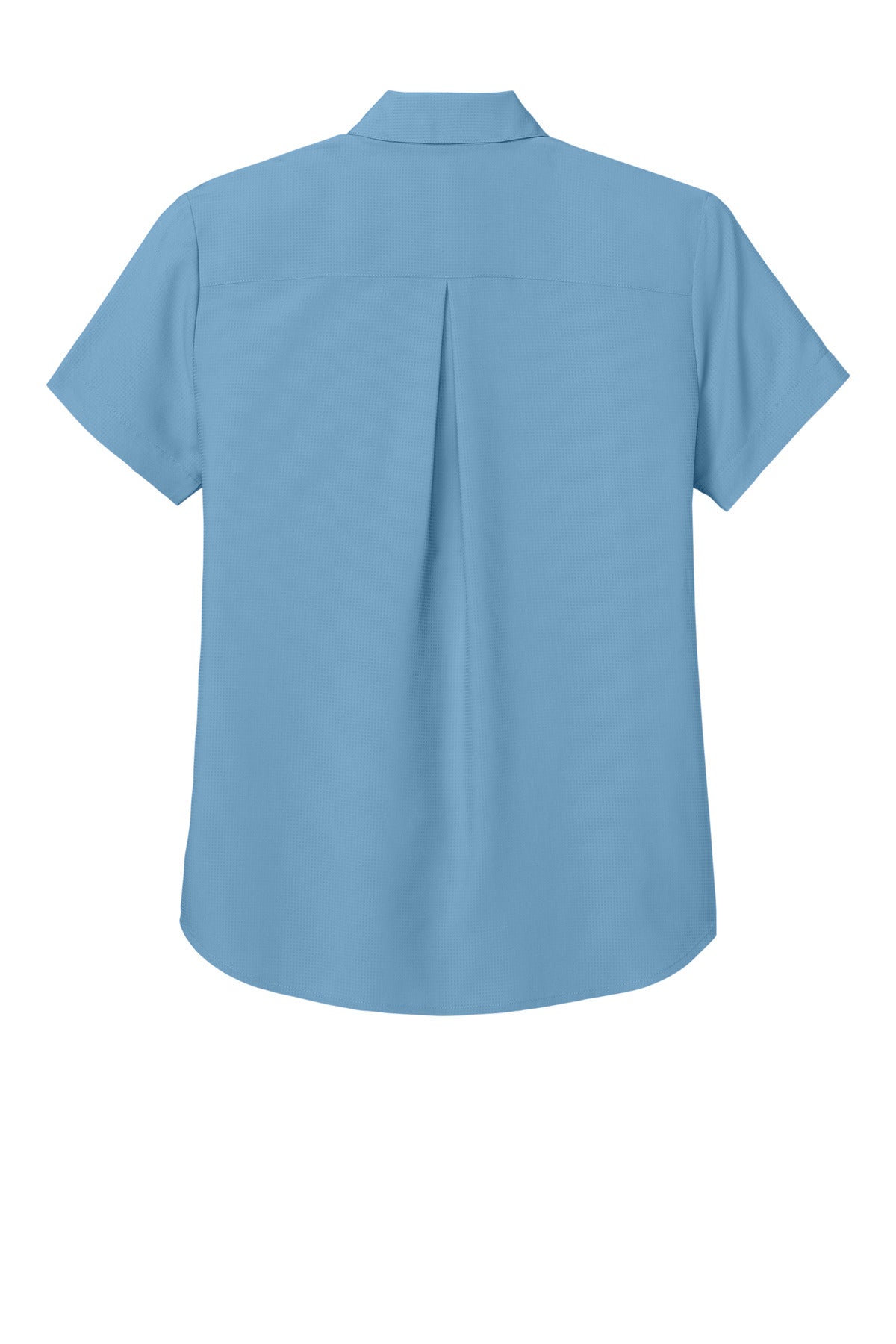 Port Authority Women's Short Sleeve UV Dockside Shirt - Carolina Blue
