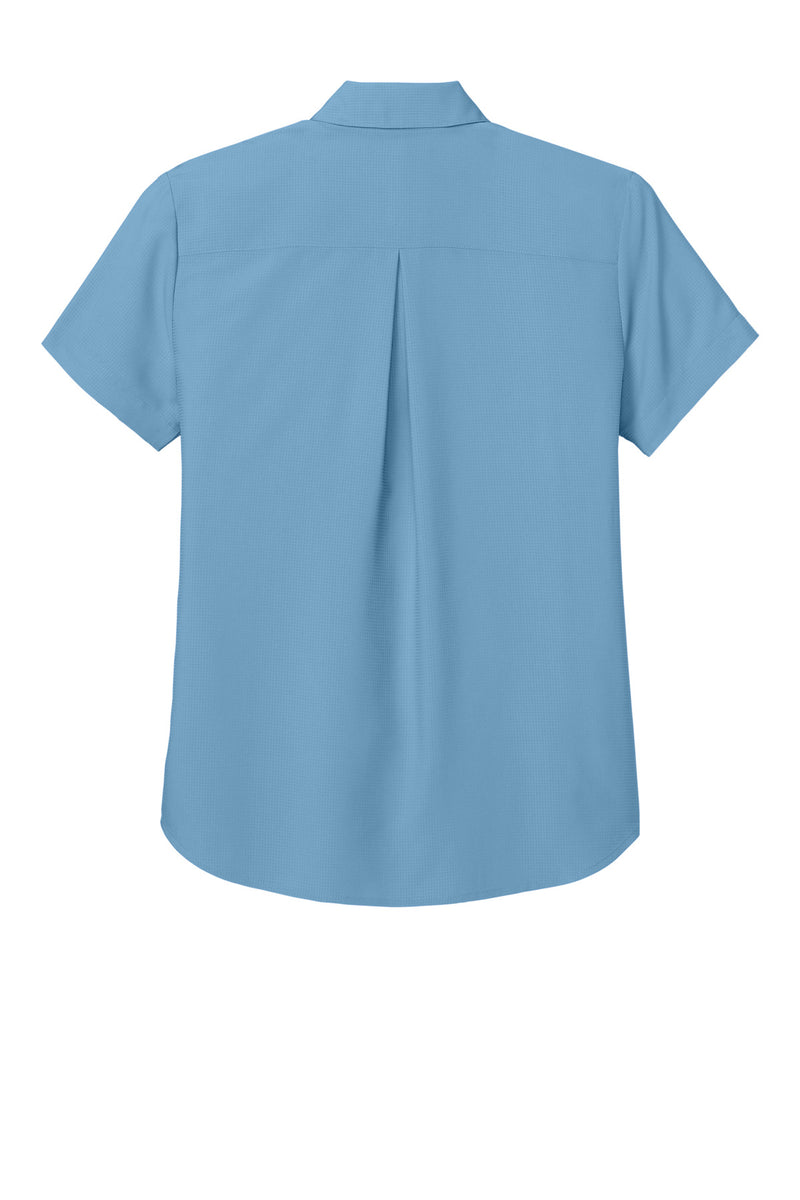 Port Authority Women's Short Sleeve UV Dockside Shirt - Carolina Blue