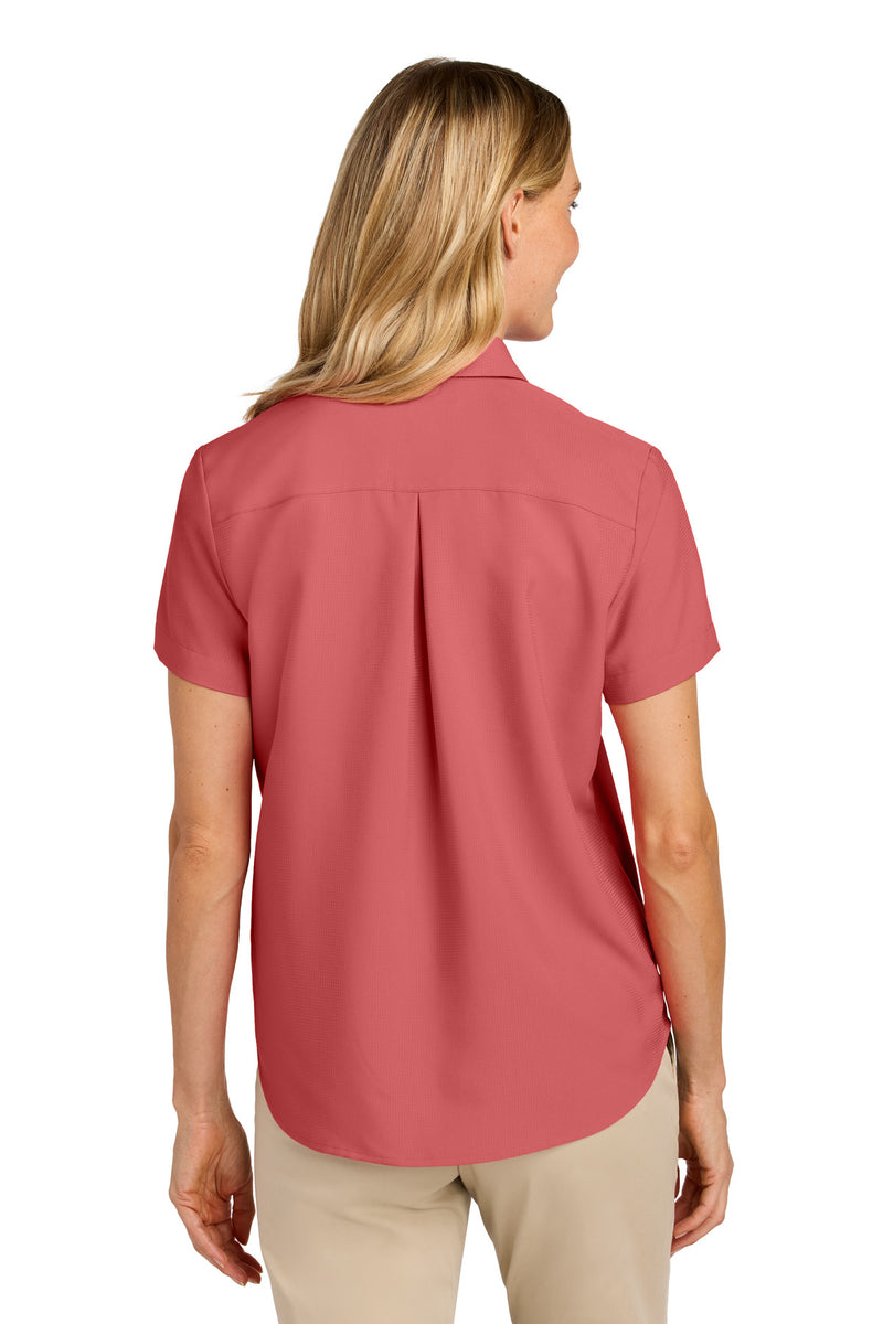 Port Authority Women's Short Sleeve UV Dockside Shirt - Coral Reef
