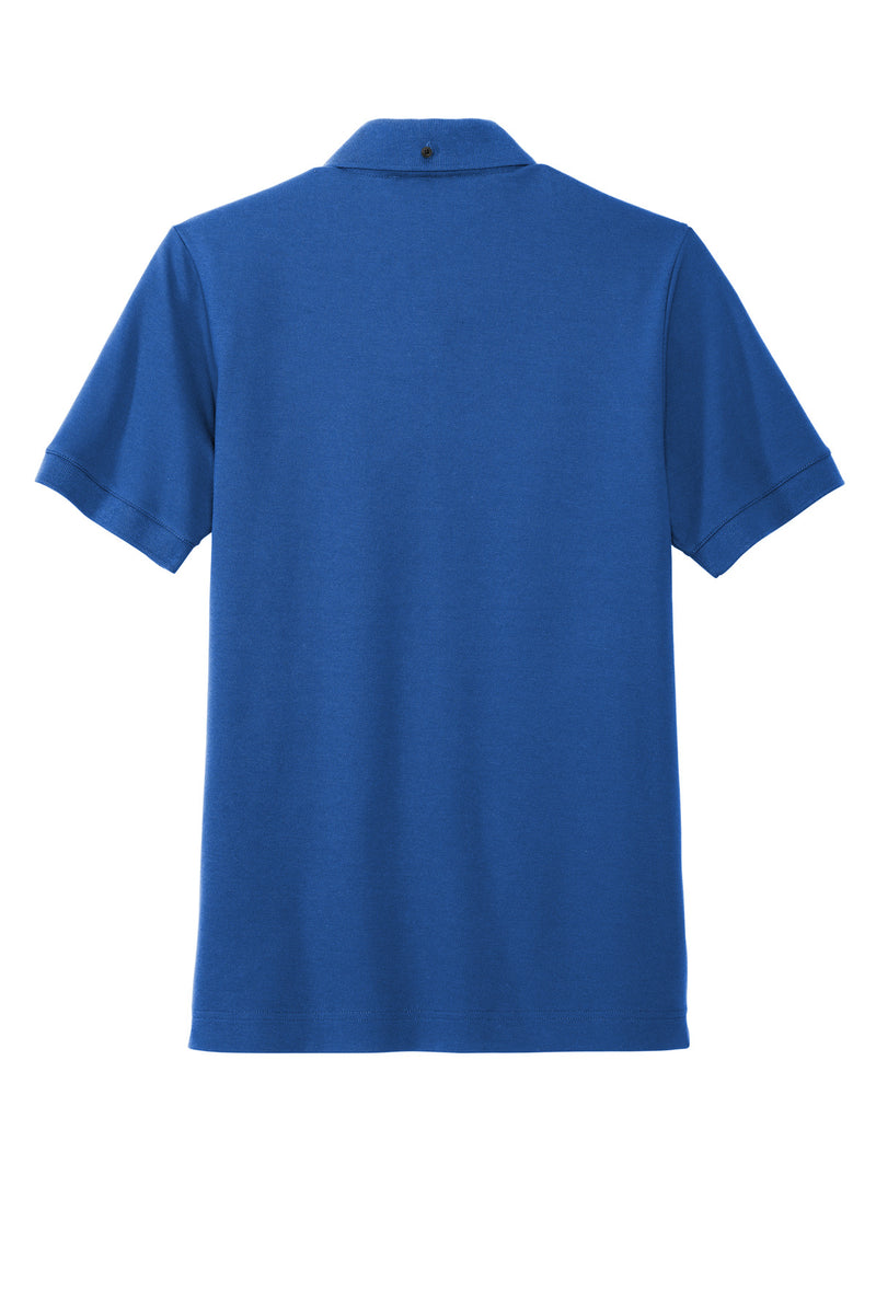 Mercer+Mettle Stretch Heavyweight Pique Polo - Blue Note