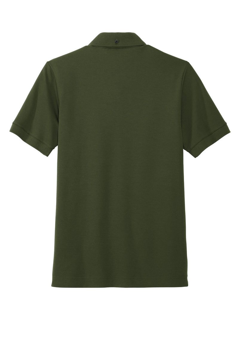 Mercer+Mettle Stretch Heavyweight Pique Polo - Townsend Green