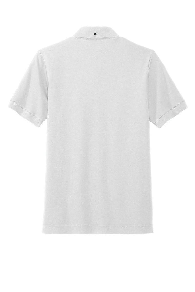 Mercer+Mettle Stretch Heavyweight Pique Polo - White
