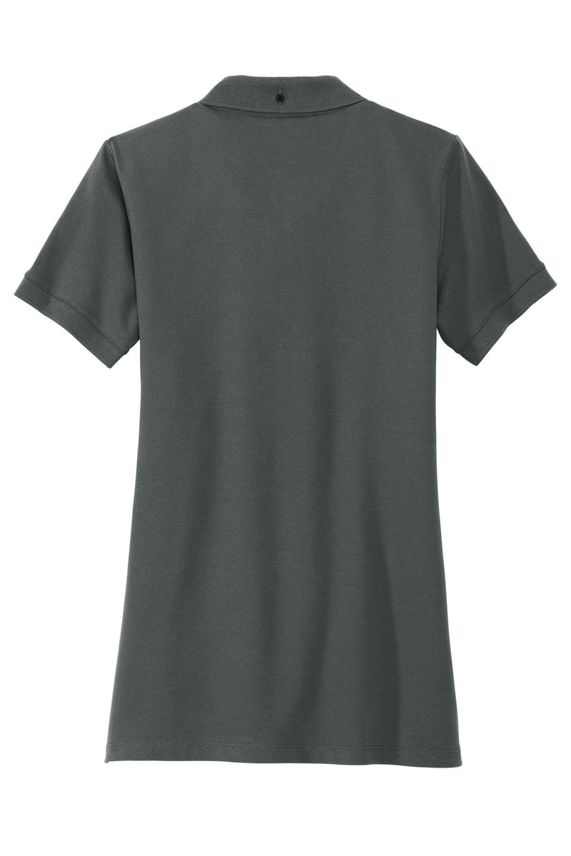 Mercer+Mettle Women's Stretch Heavyweight Pique Polo - Anchor Grey