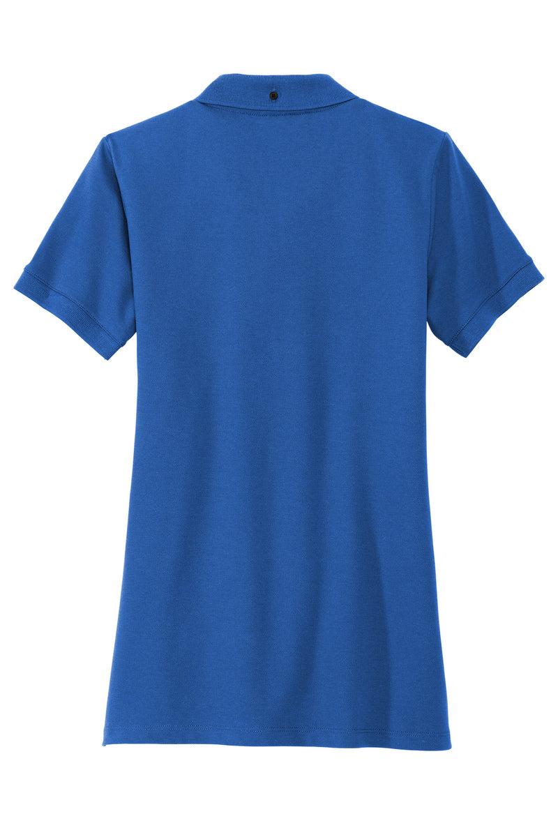 Mercer+Mettle Women's Stretch Heavyweight Pique Polo - Blue Note