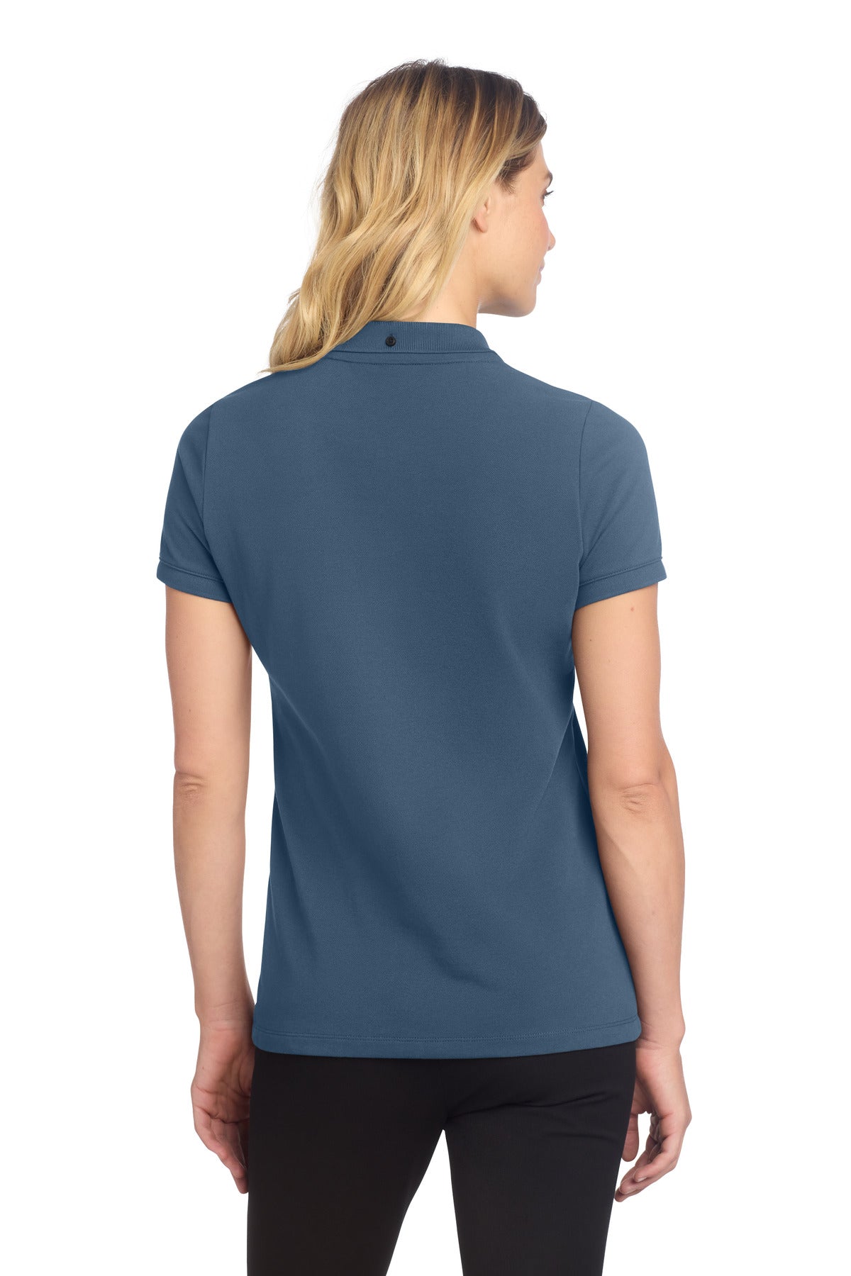 Mercer+Mettle Women's Stretch Heavyweight Pique Polo - Insignia Blue