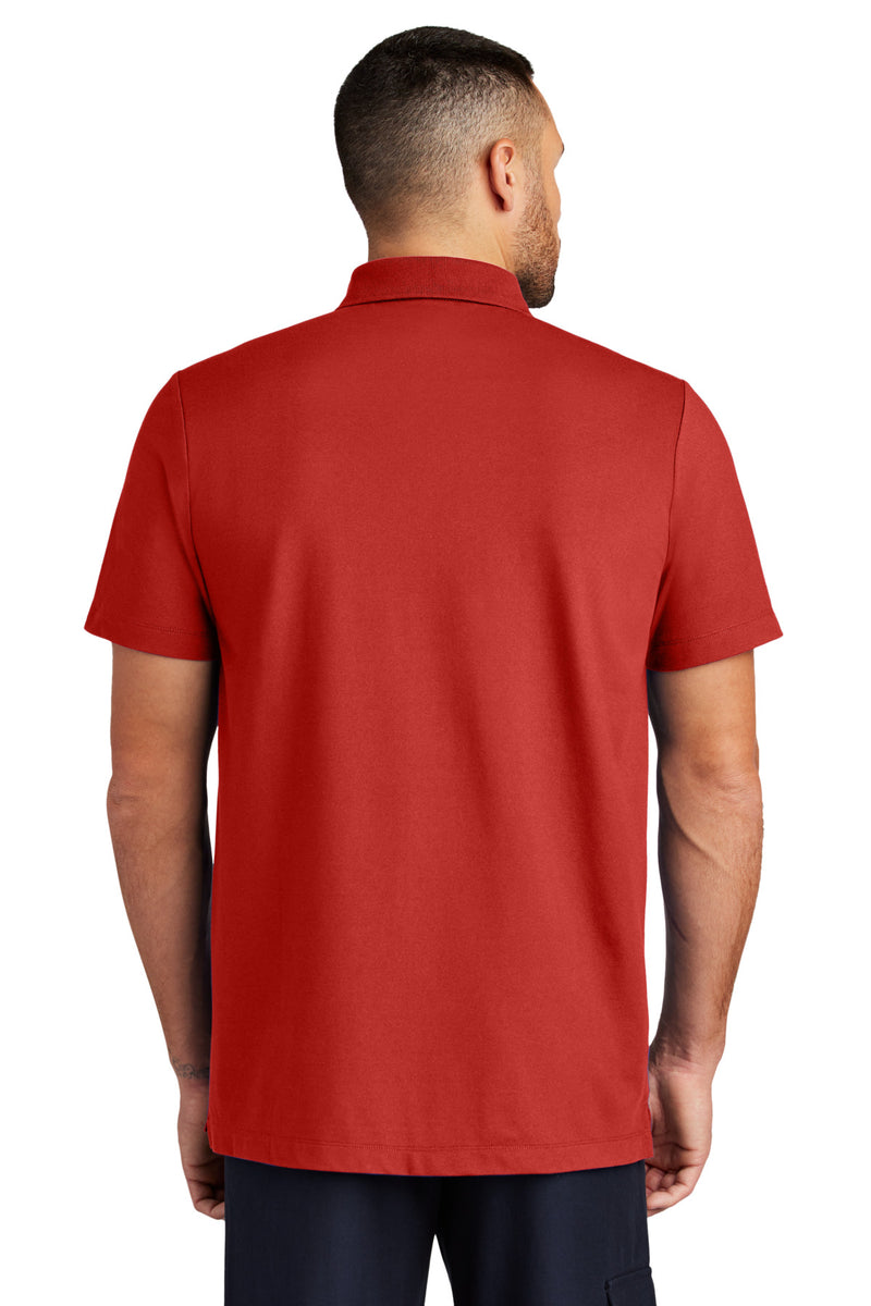 Mercer+Mettle Stretch Pique Polo - Apple Red