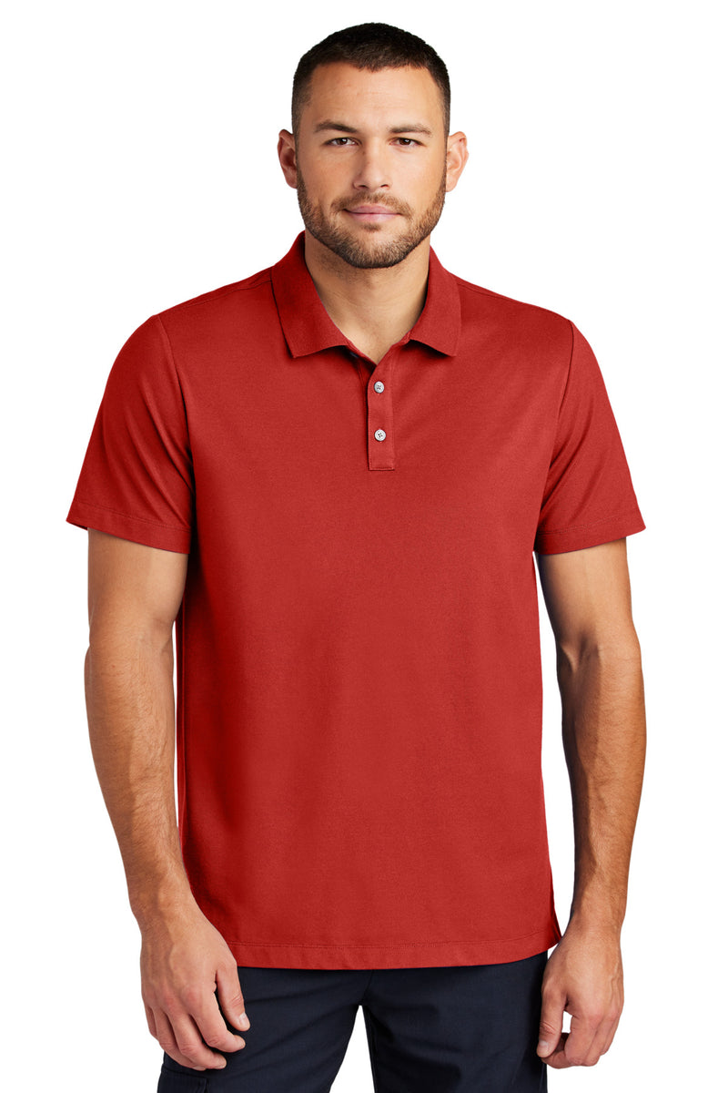 Mercer+Mettle Stretch Pique Polo - Apple Red