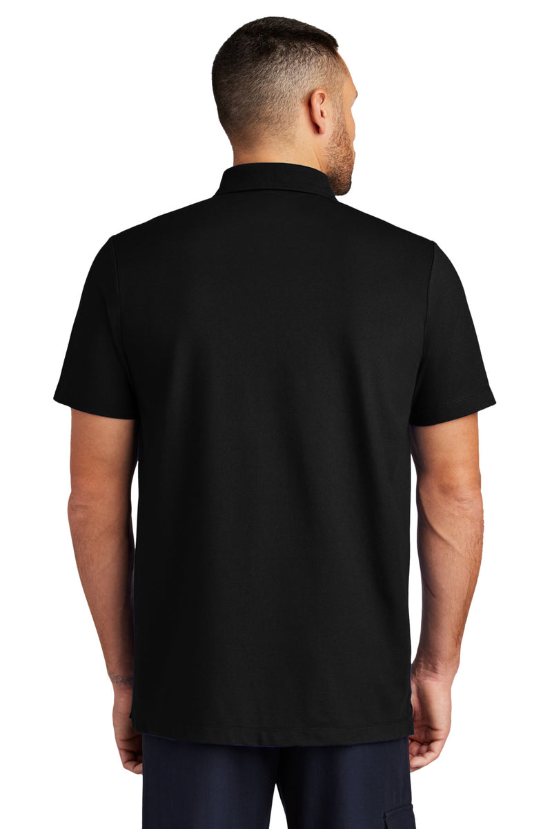 Mercer+Mettle Stretch Pique Polo - Deep Black