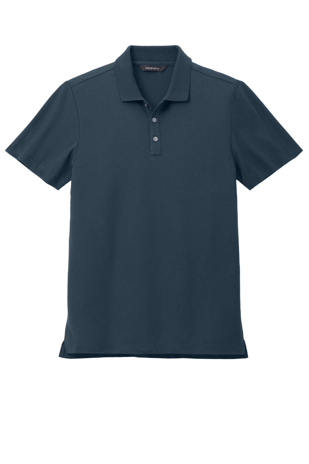 Mercer+Mettle Stretch Pique Polo - Night Navy