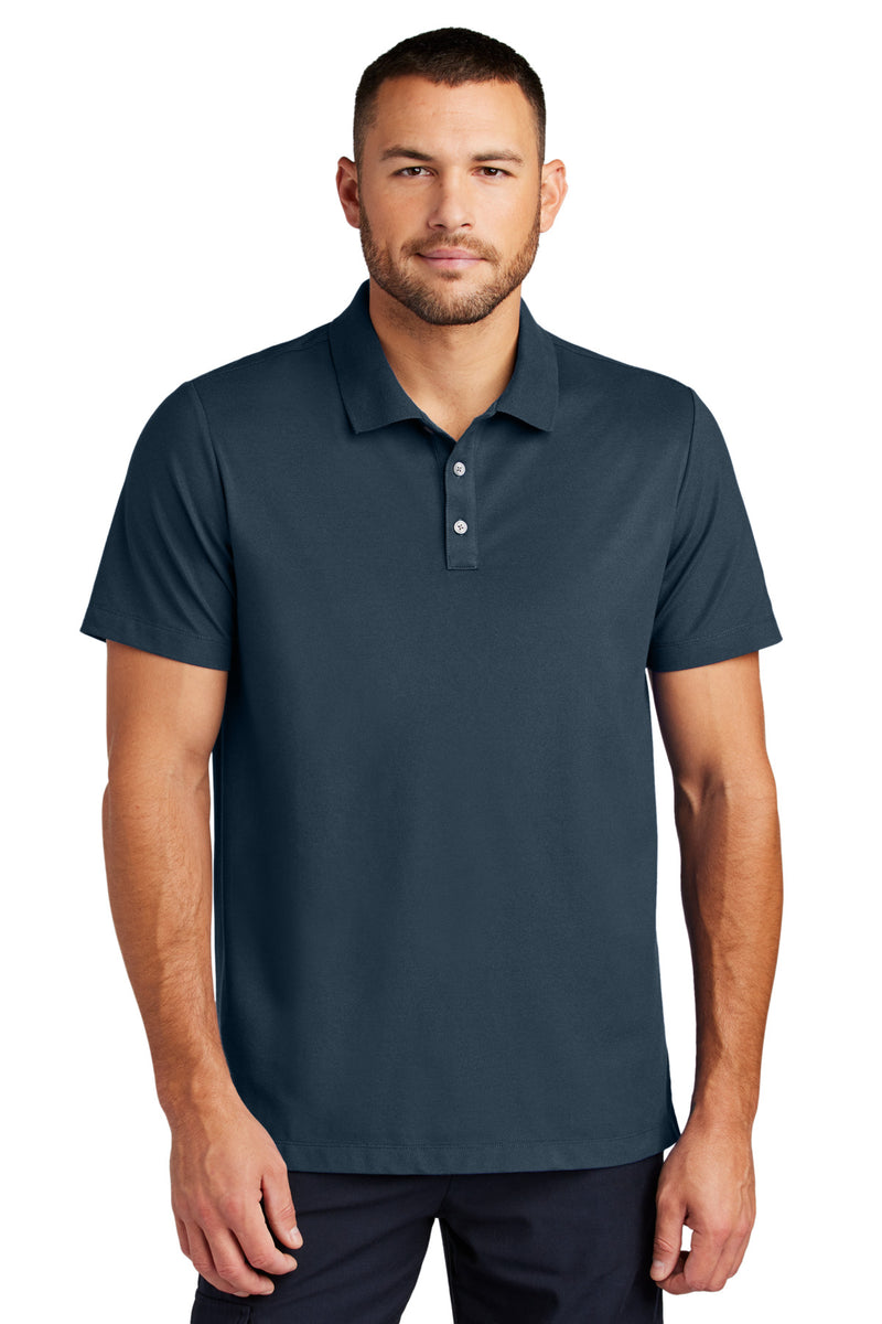 Mercer+Mettle Stretch Pique Polo - Night Navy