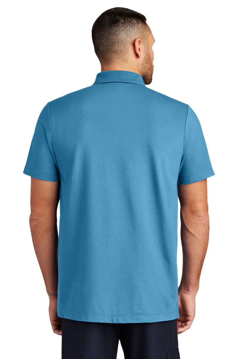 Mercer+Mettle Stretch Pique Polo - Parisian Blue