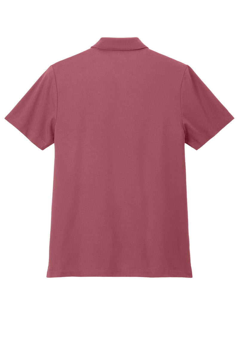 Mercer+Mettle Stretch Pique Polo - Rosewood