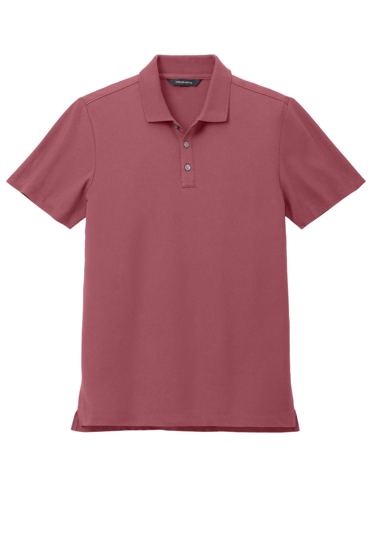Mercer+Mettle Stretch Pique Polo - Rosewood