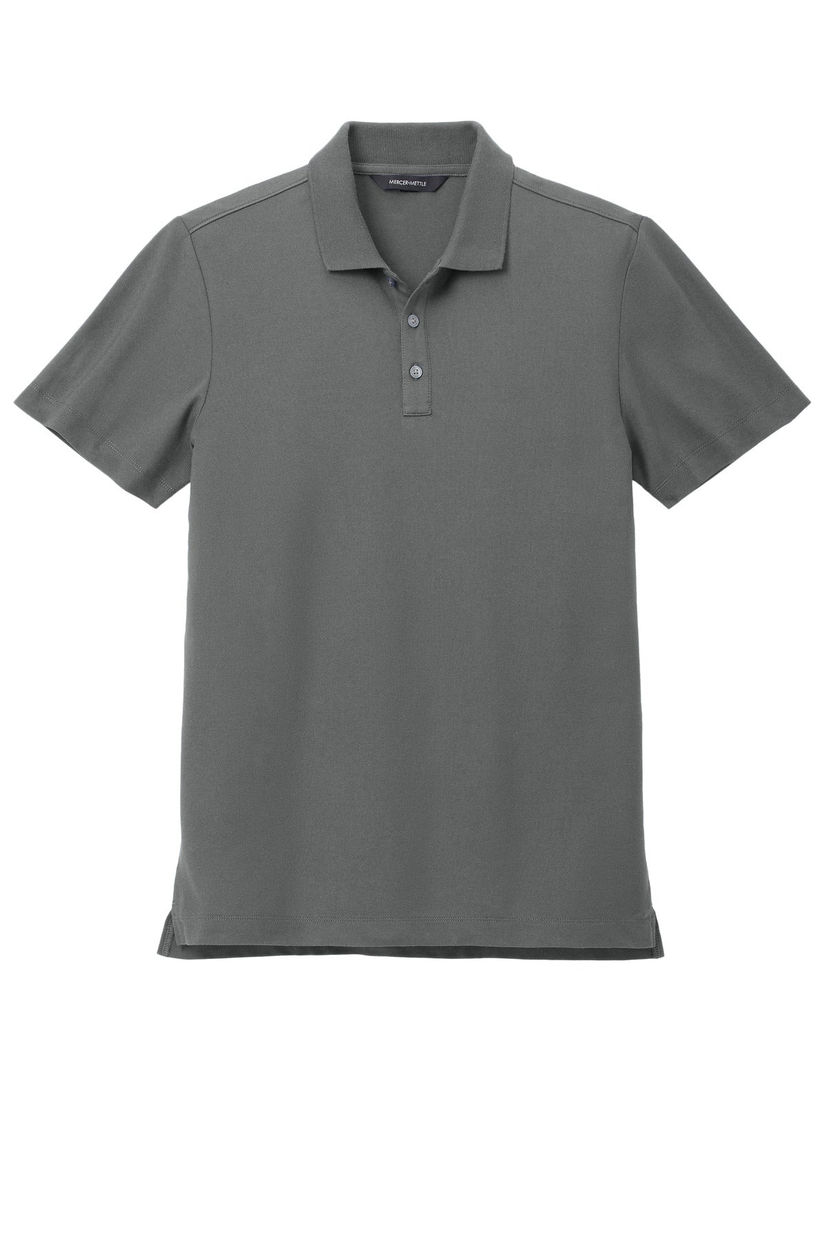 Mercer+Mettle Stretch Pique Polo - Storm Grey