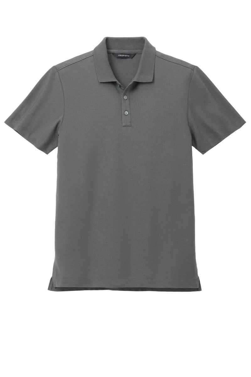 Mercer+Mettle Stretch Pique Polo - Storm Grey