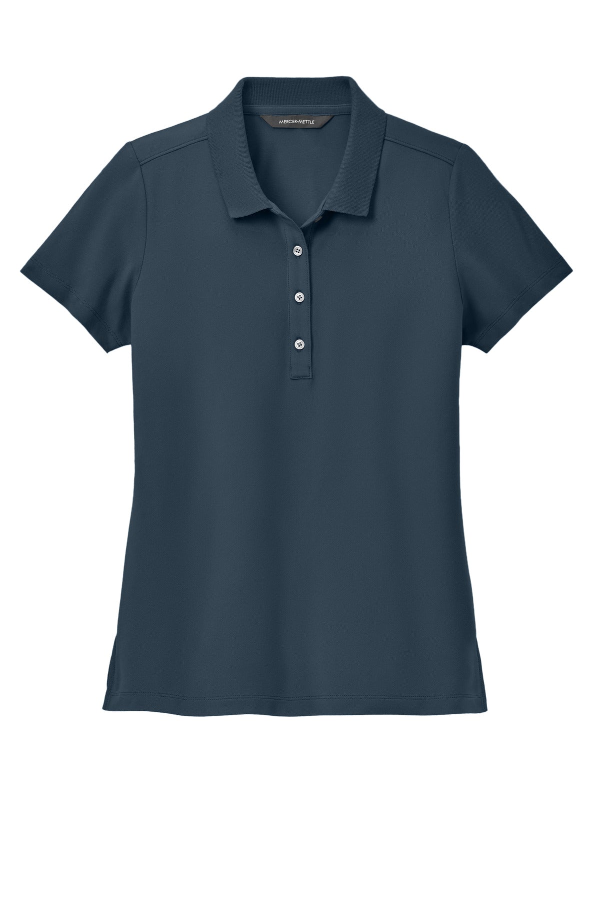 Mercer+Mettle Women's Stretch Pique Polo - Night Navy