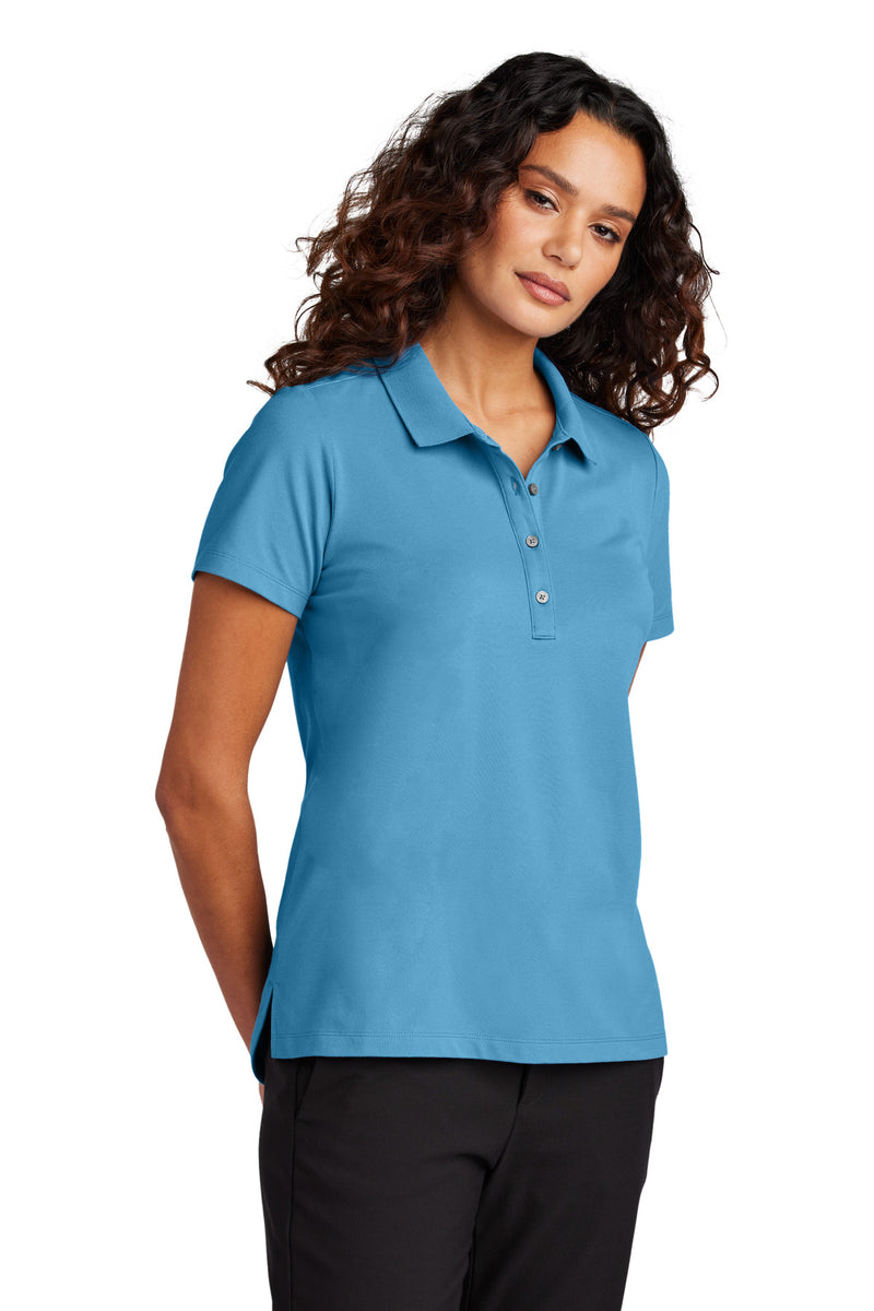 Mercer+Mettle Women's Stretch Pique Polo - Parisian Blue