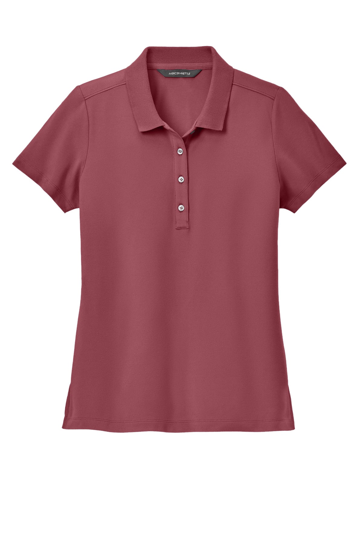 Mercer+Mettle Women's Stretch Pique Polo - Rosewood