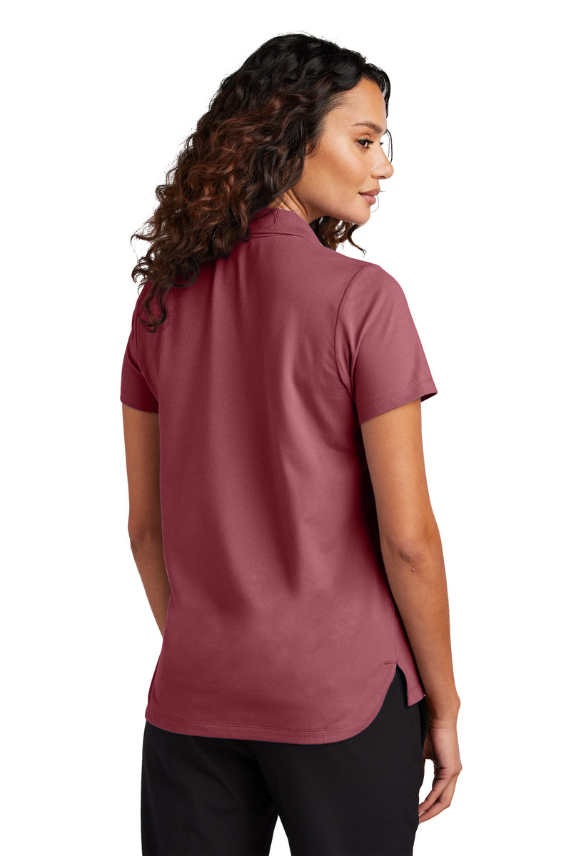 Mercer+Mettle Women's Stretch Pique Polo - Rosewood