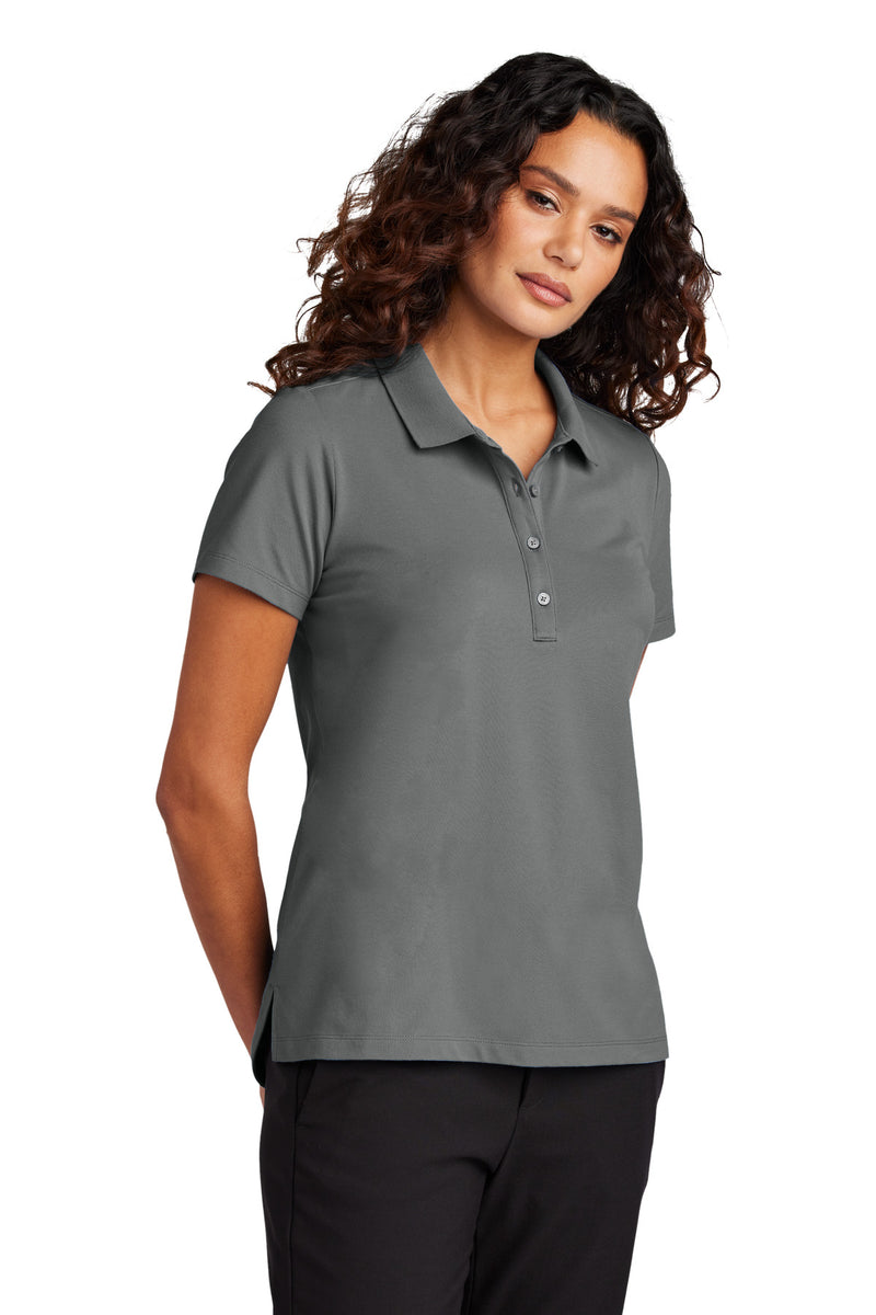 Mercer+Mettle Women's Stretch Pique Polo - Storm Grey