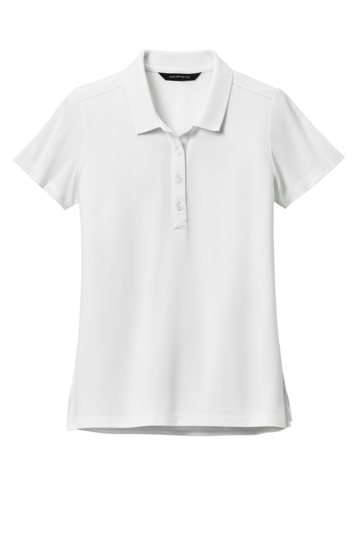 Mercer+Mettle Women's Stretch Pique Polo - White