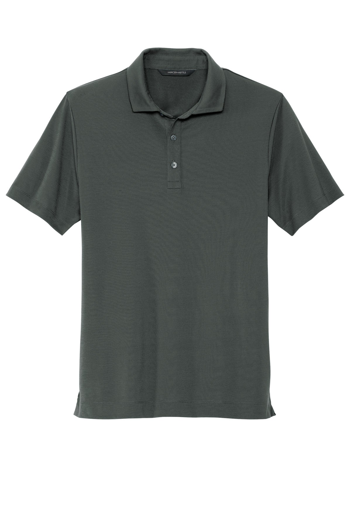 Mercer+Mettle Stretch Jersey Polo - Anchor Grey